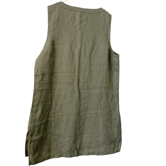 Ellen Tracy | Linen Dress | Size Small - Picture 2 of 8